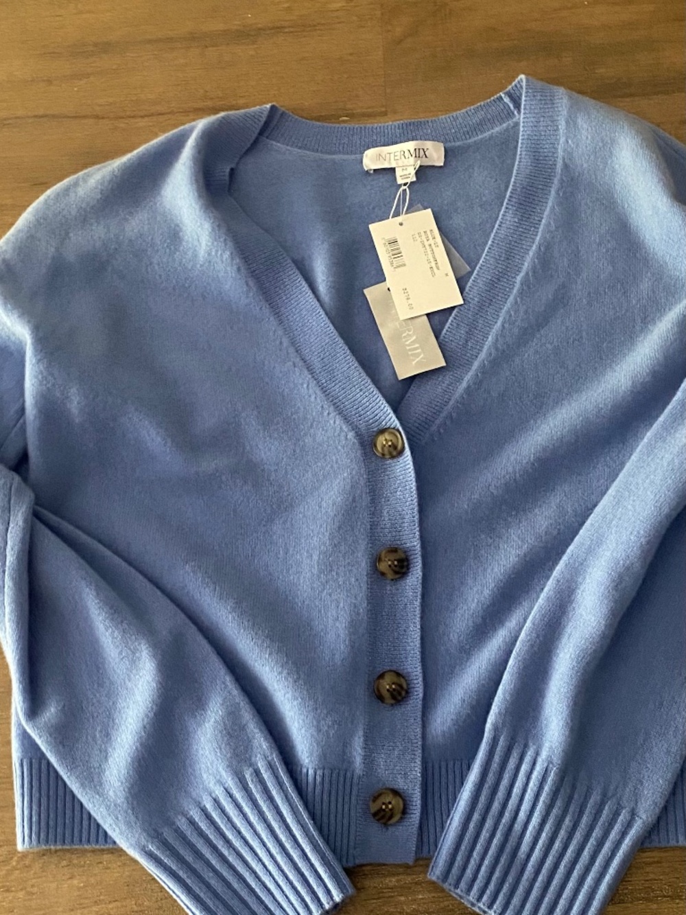 Intermix Cashmere Cardigan Sweater